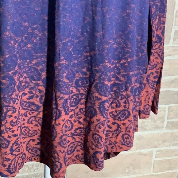 Lucky Brand NEW - Sz M - lightweight long sleeve shirt keyhole rounded hem - Picture 3 of 9